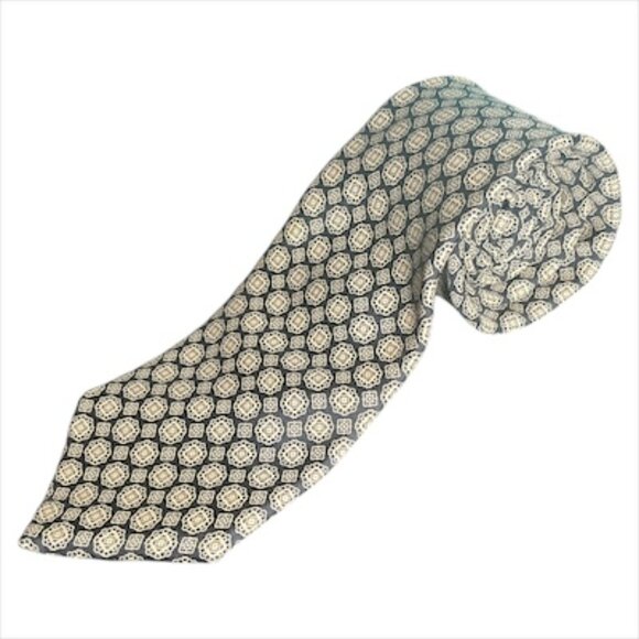 MARIO VALENTINO Geometric Tie - Picture 1 of 3